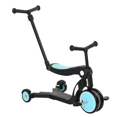 Трёхколёсный самокат Pituso HD-200B-Blue голубой 01